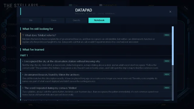 The logbook