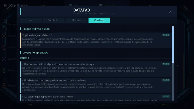 El cuaderno de investigación