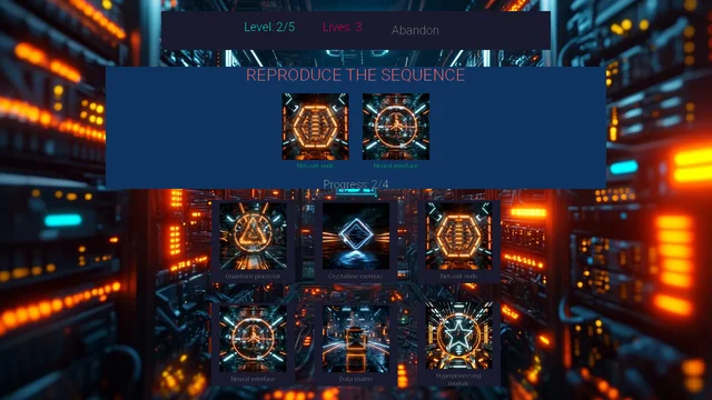 A repair mini-game